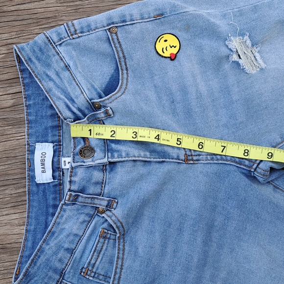 Bamboo Flare denim Size 3 junior - Picture 8 of 10